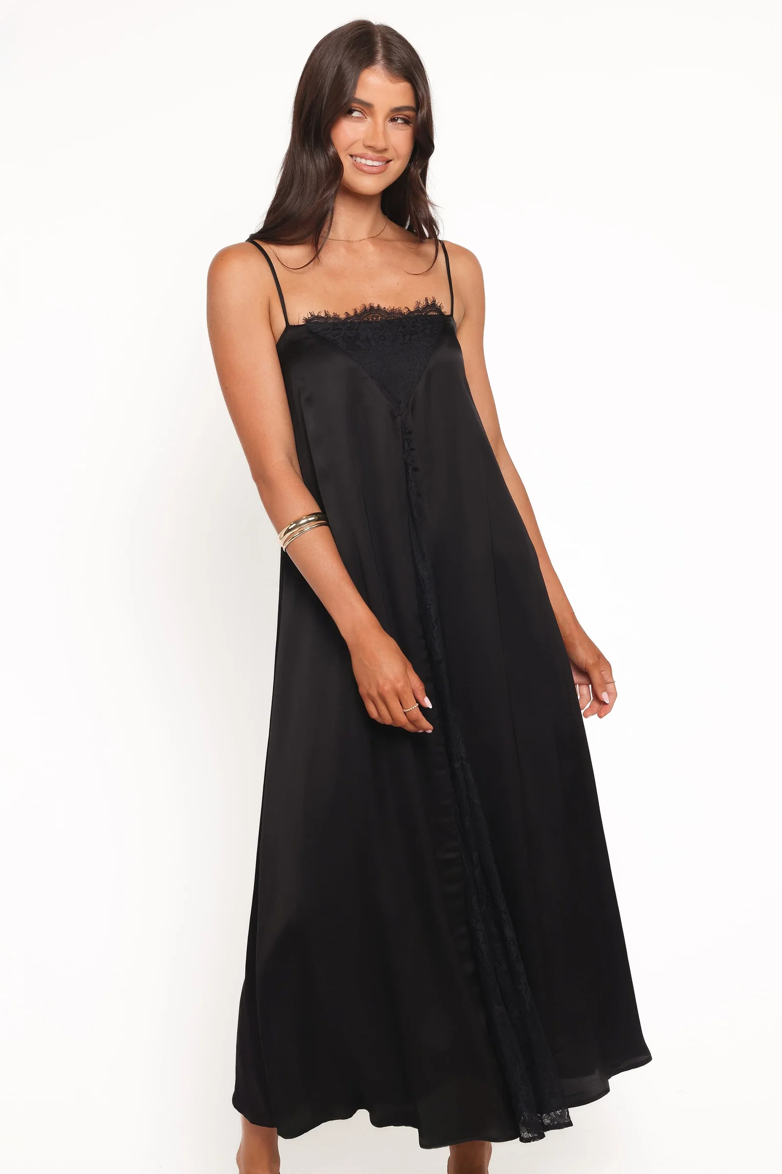 Image of Halsey Midi Dress - Black