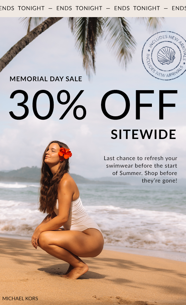 Shop the memorial day 30% off sale