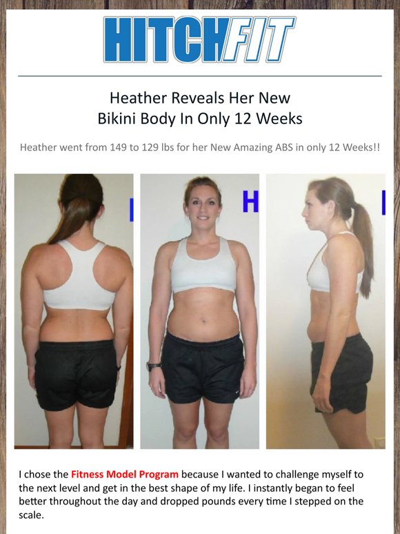 149 lbs to 129 lbs - Amazing Bikini Abs Revealed