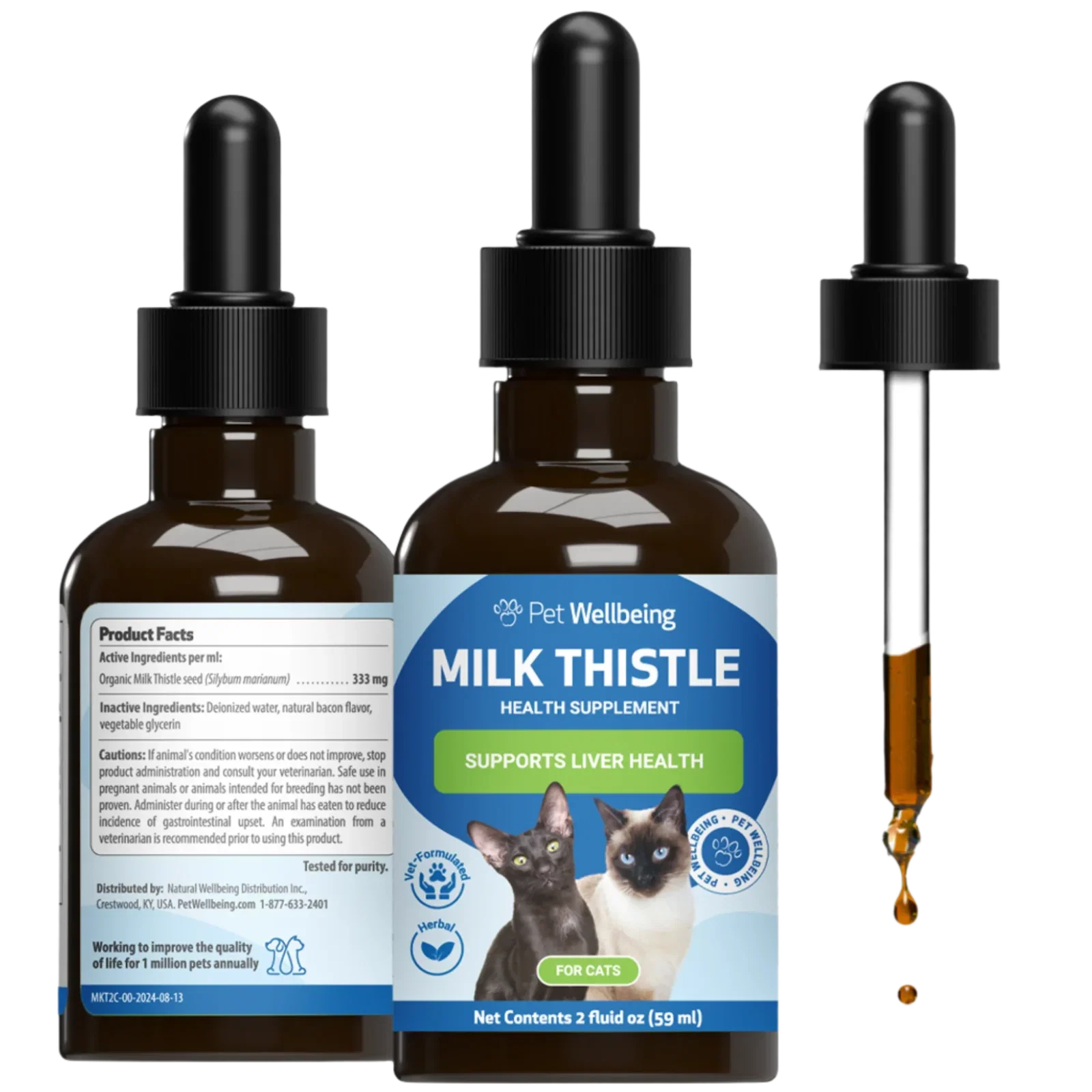 Image of Milk Thistle - for Healthy Liver Function in Cats