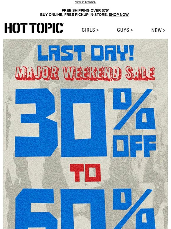 ⏱️ 30%-60% OFF tons of styles + Up to 70% OFF Clearance styles ⏱️