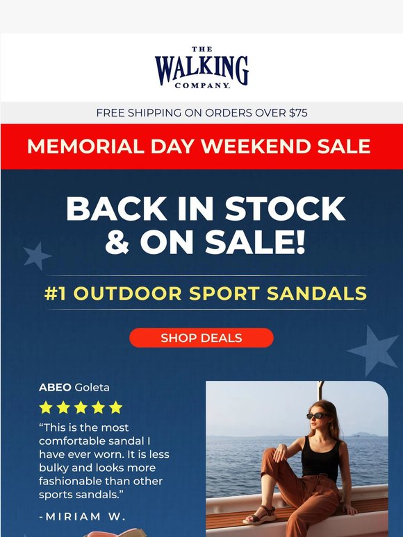 Memorial Day Sale + The Sandals Everyone Waited For! 🤩