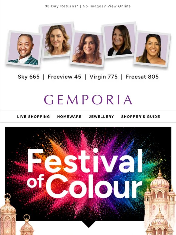 A celebration of colour awaits! 🌈