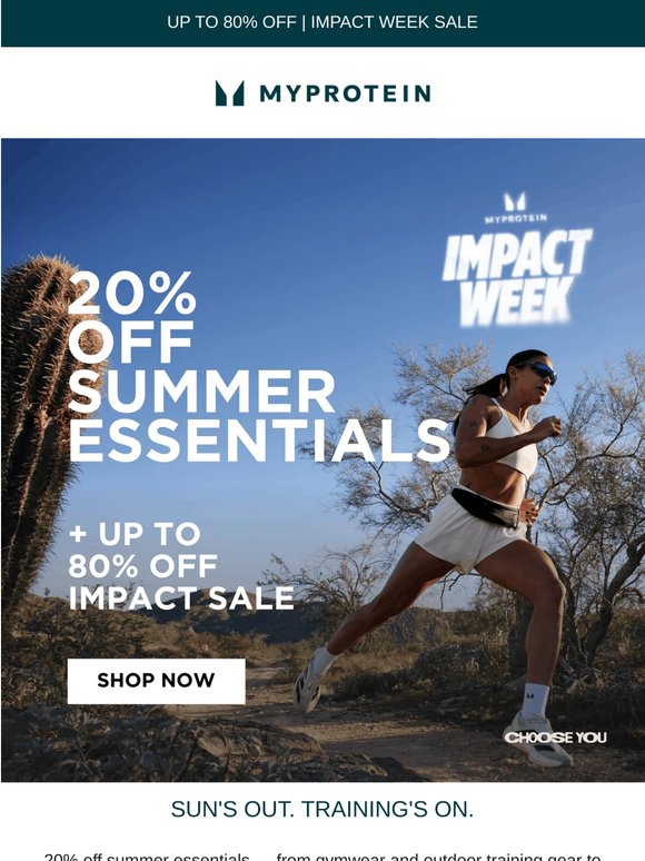 Summer favourites with 20% off (today only!) ☀️