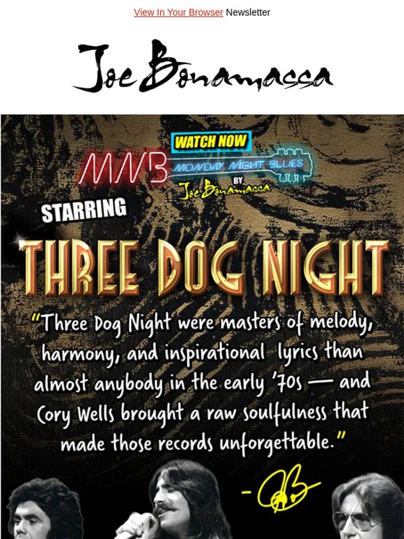 Three Dog Night - "Joy To The World" Live in 1971 - Watch Now!