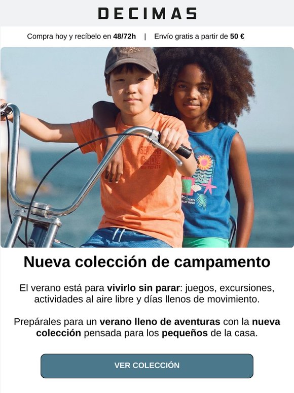 Todo listo para el campamento