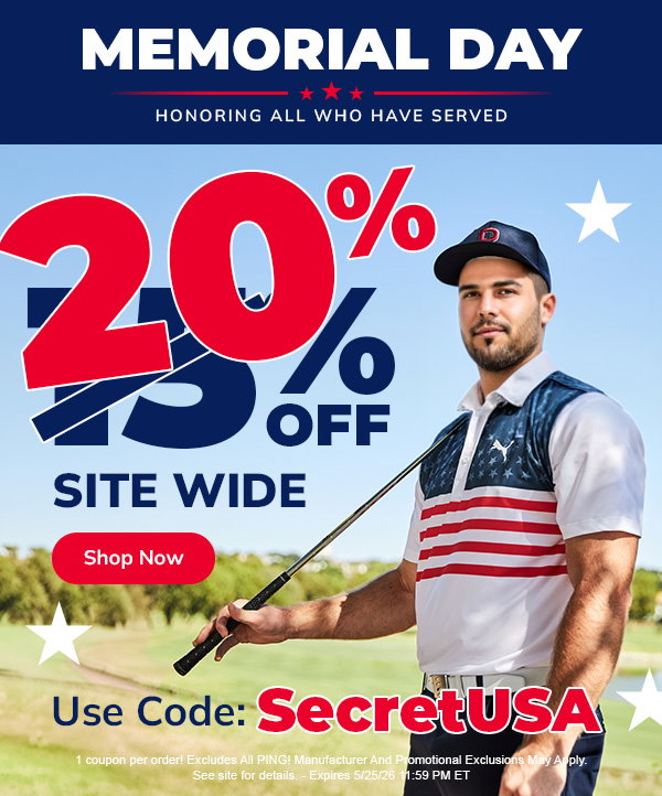 20% Off Secret Sale for Memorial Day - Shop NOW!