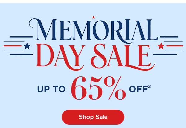 Memorial Day Sale