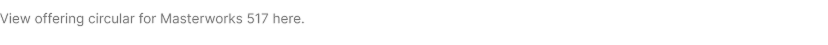 See Offering Circular.