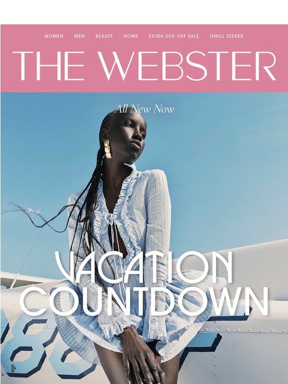 New now: It’s the vacation countdown