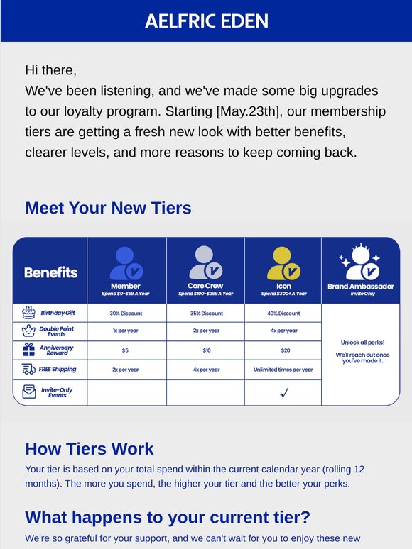 📢Big News: We’ve Upgraded Our Rewards Program 👑