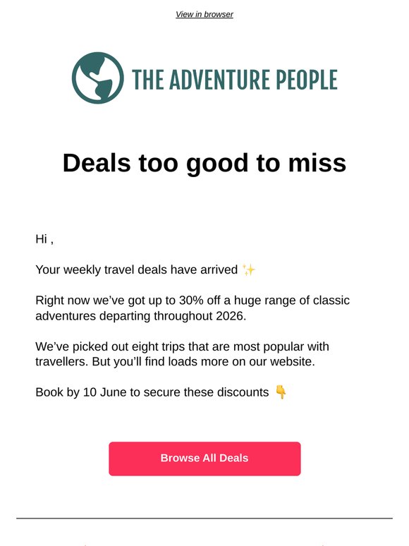 8 trips with major savings 💸