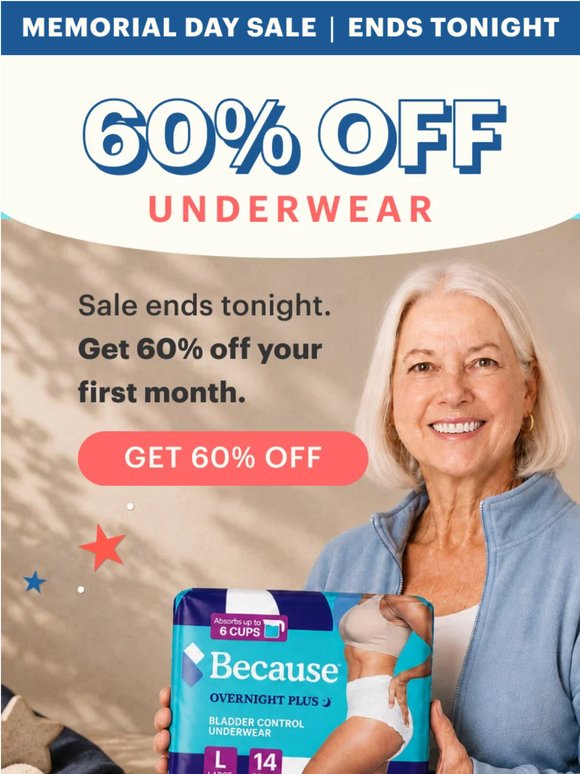 Final Chance. 60% Off Ends Today