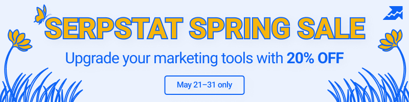 Serpstat Spring Sale