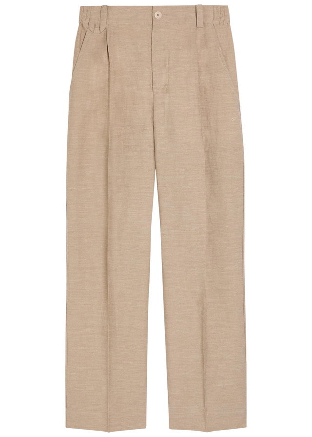 JACQUEMUS Le Pantalon Croisiere straight-leg linen-blend trousers