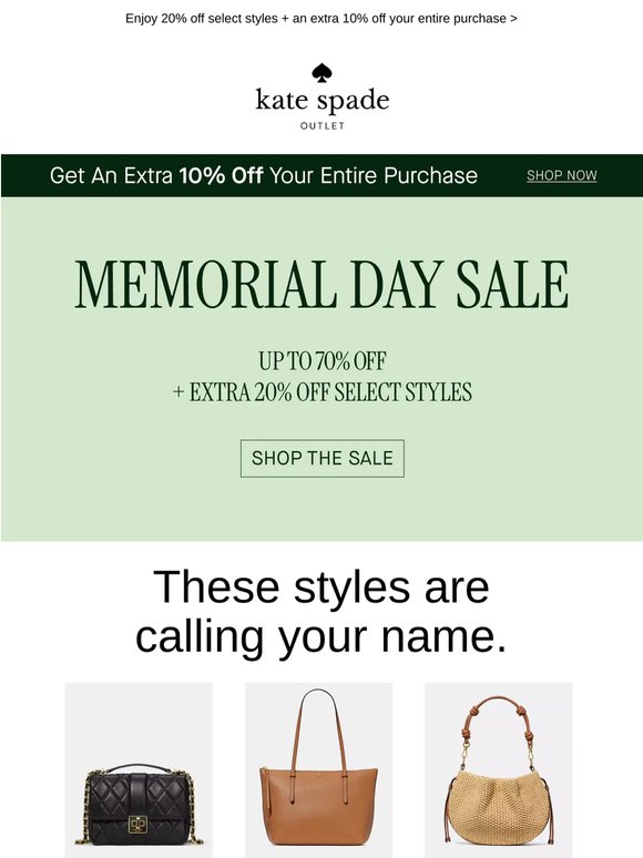 Your Curated Edit, now 10% off