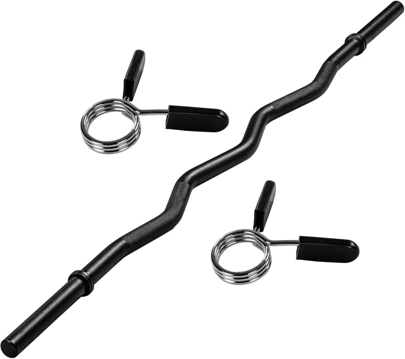 Image of EZ-Curl stang 130 cm Veersluiting - 30 mm Zwart