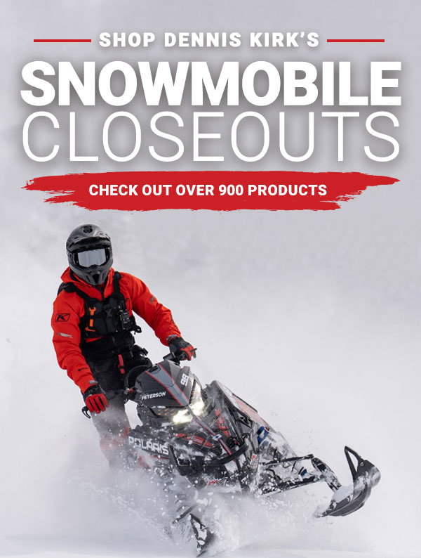 Snowmobile Closeout Items