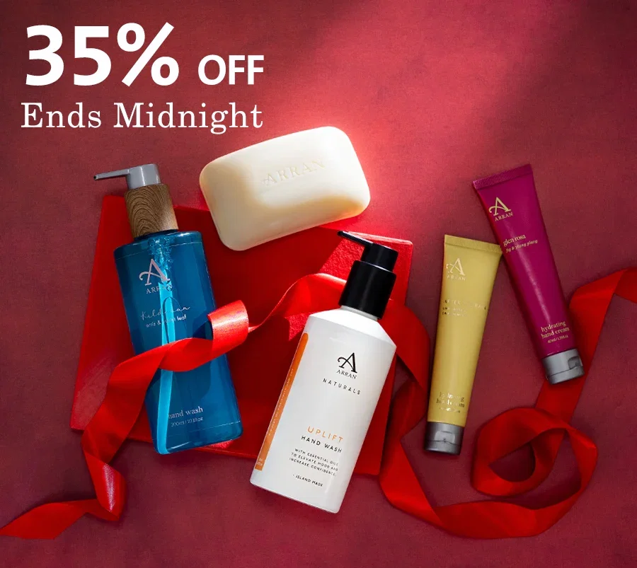 35% off the ARRAN spring sale