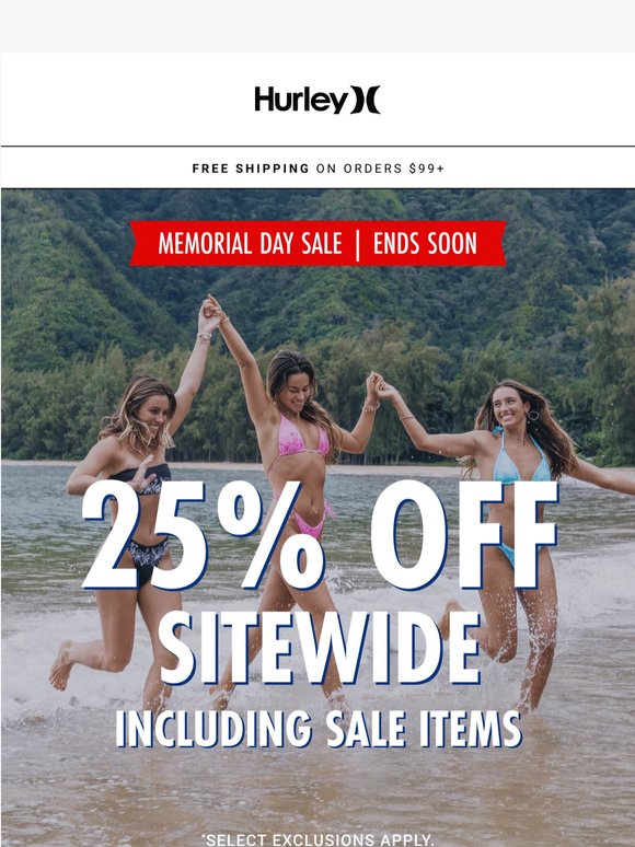 ⚠️ ending soon: 25% off sitewide