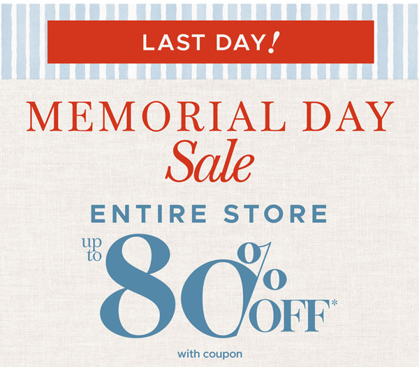 Memorial Day Sale
