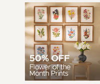 Flower of the Month Print