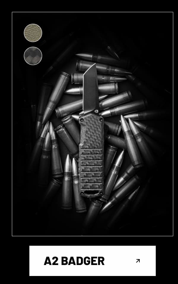 Shop Automatic OTF Knife A2 Badger