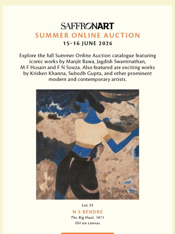 It's Live: Summer Online Auction Catalogue