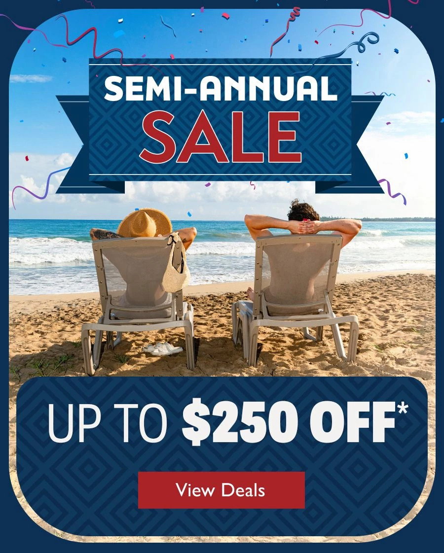 Semi-Annual Sale. Up to $250 OFF.* View Deals.