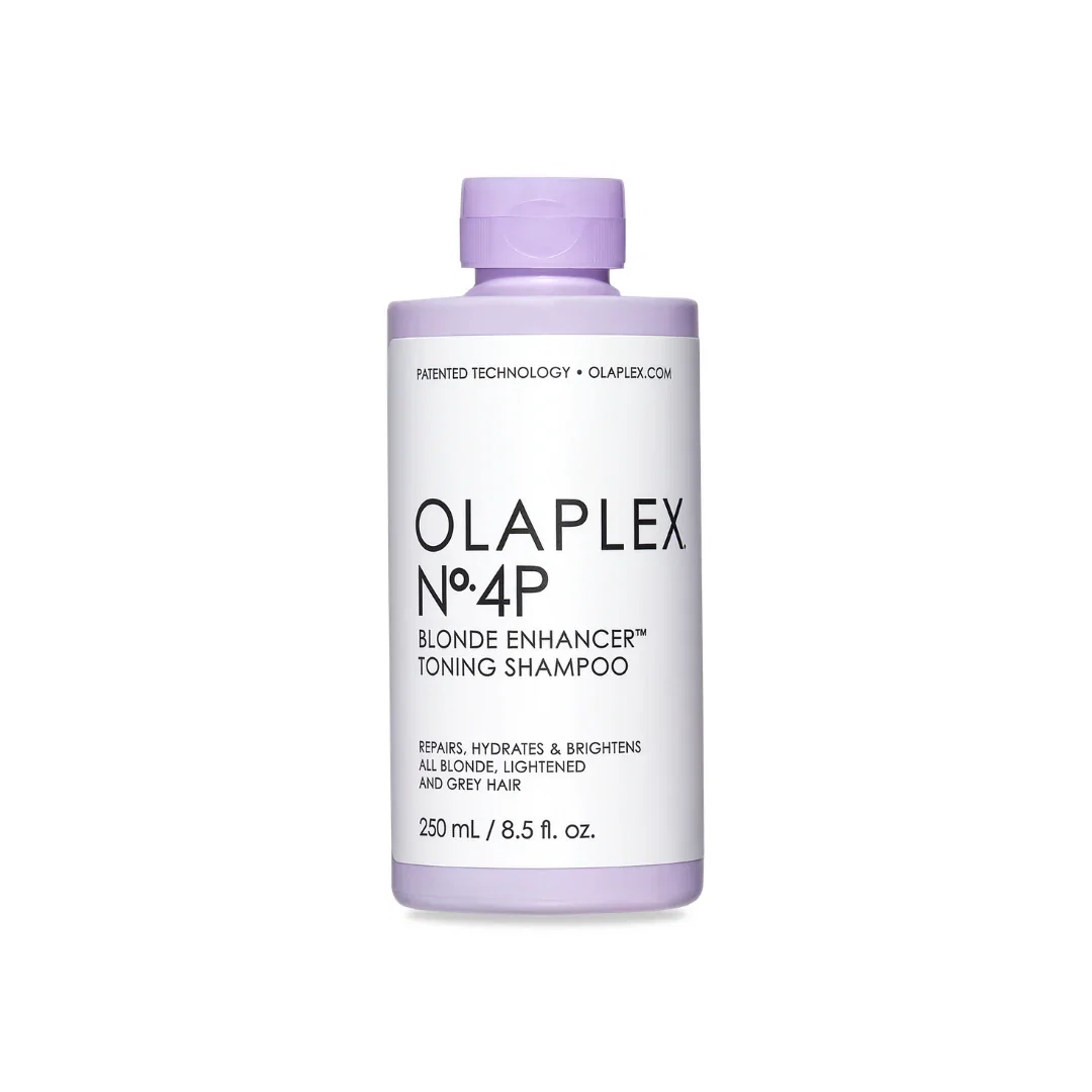 Image of Olaplex No.4P Blonde Enhancer Toning Shampoo