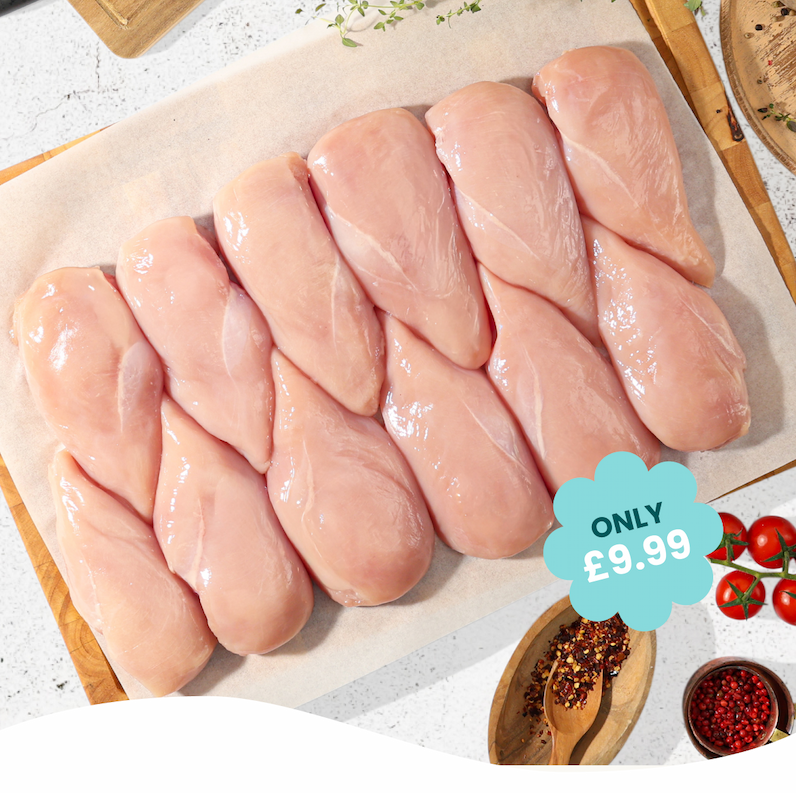 2.5kg Chicken Breasts For £9.99