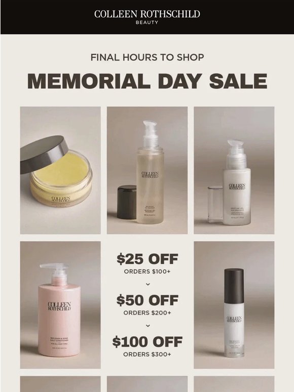 FINAL HOURS: Save Up to $100 ⏰