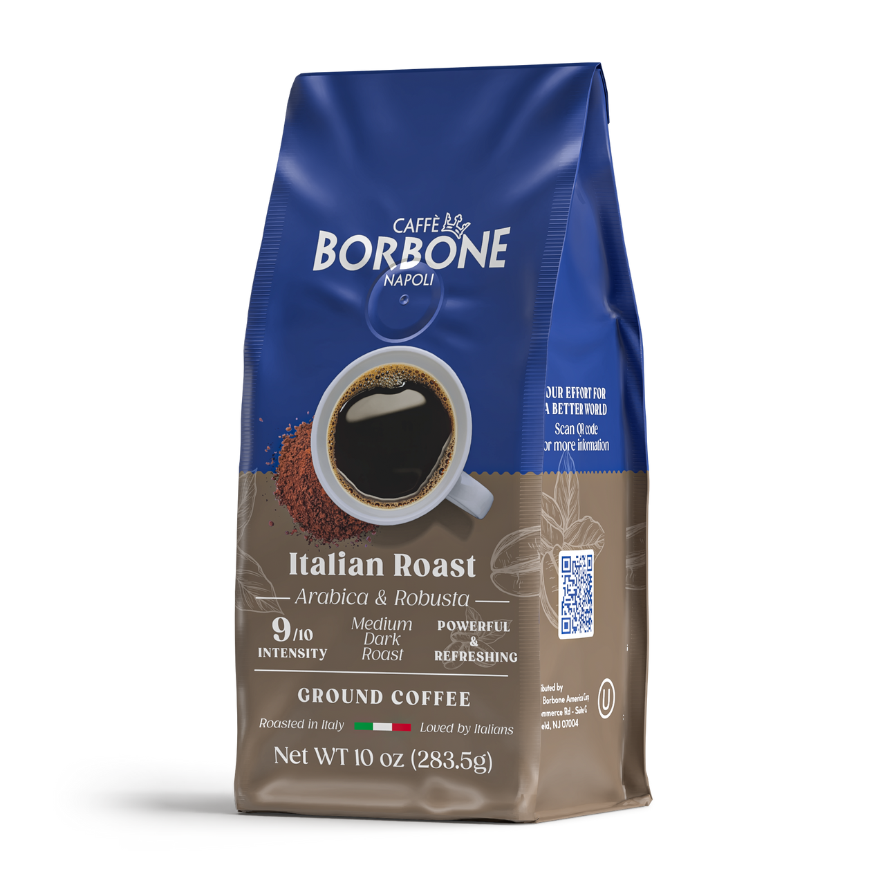 Caffe Borbone's New Italian Roast Ground Coffee