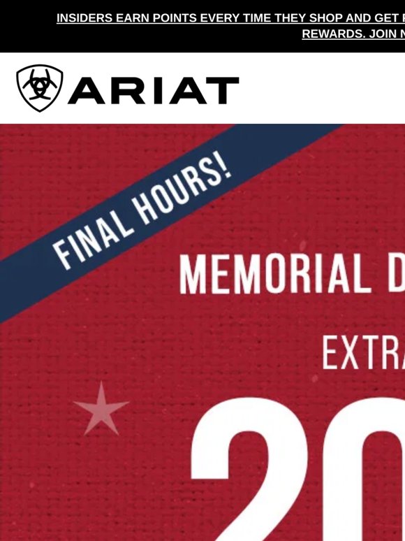 Almost Over: Extra 20% Off Sale Styles