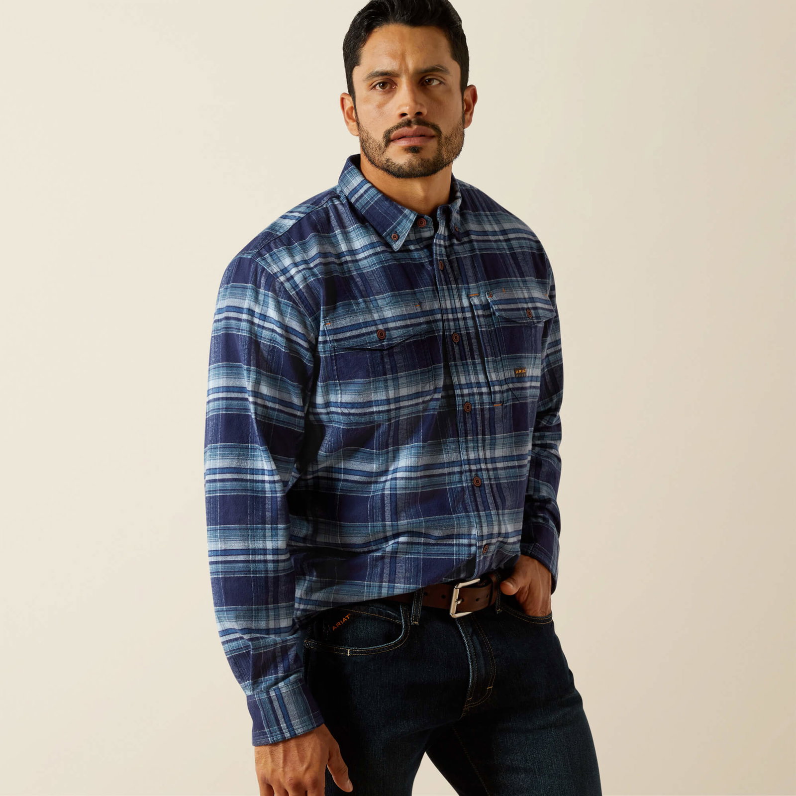 Men’s Rebar Flannel DuraStretch Work Shirt