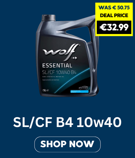 Wolf Essential Sl/cf B4 10w40 Semi Synthetic Engine Oil - 5 Litre