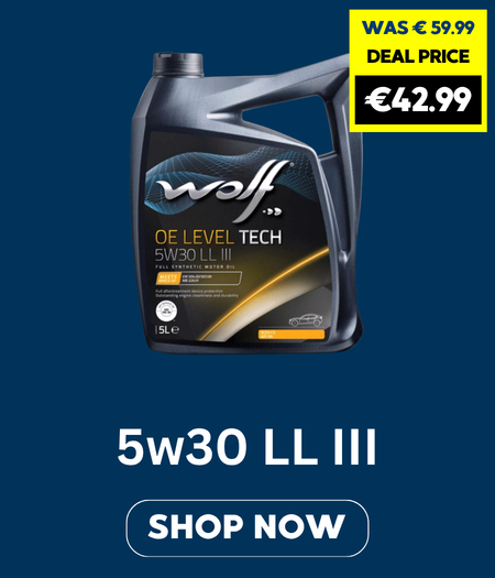 Wolf Oe Level Tech 5w30 Ll Iii Full Synthetic Engine Oil - 5 Litre