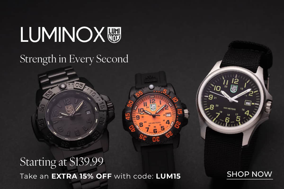 SHOP LUMINOX DEALS*