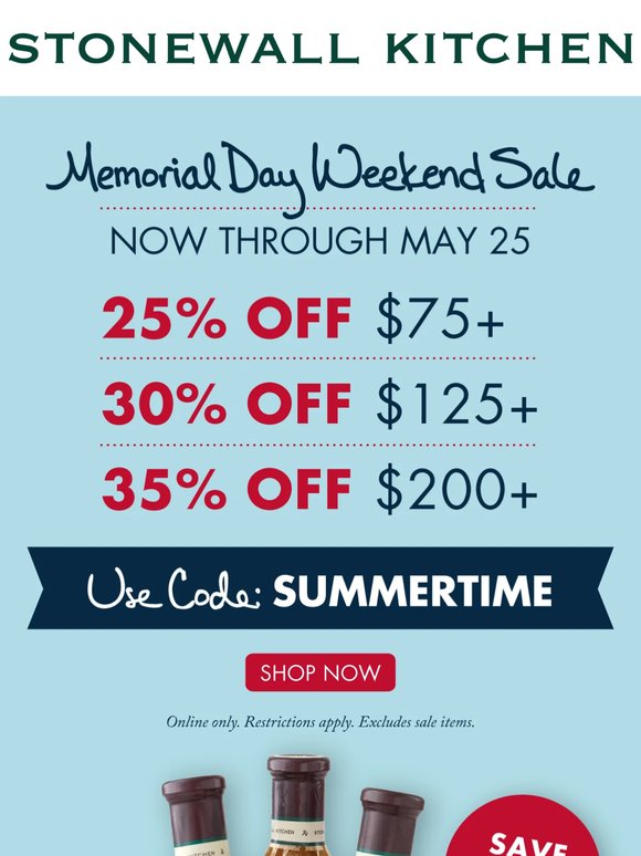 Last Chance: Take up to 35% OFF (Ends Midnight Tonight!)