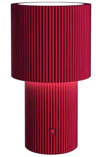 Iluma Tischlampe Tragbar, Rot