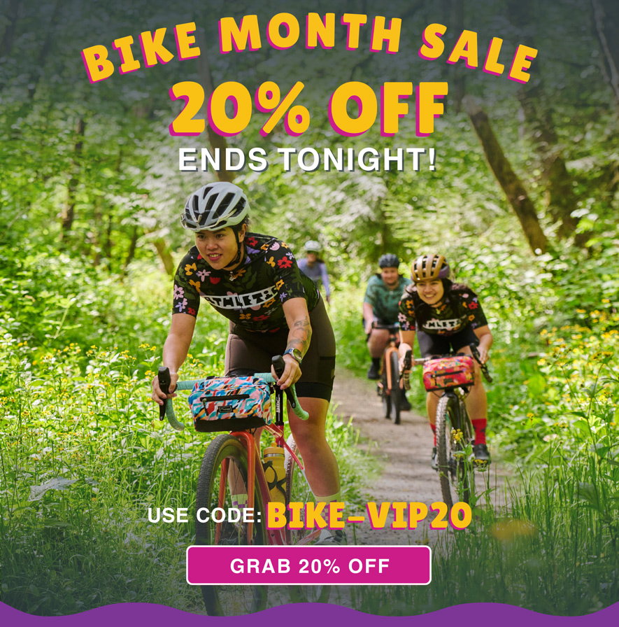 Bike Month Sale Ends Tonight