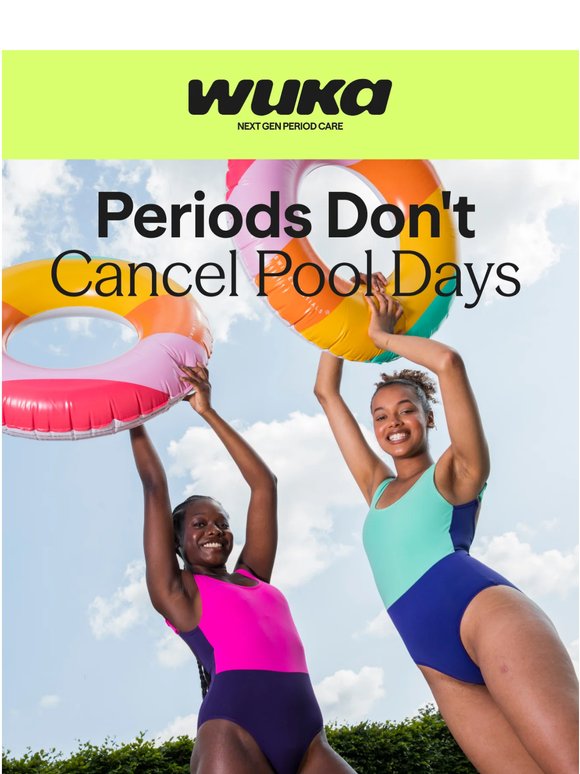Swimwear Designed For Period Days Too.