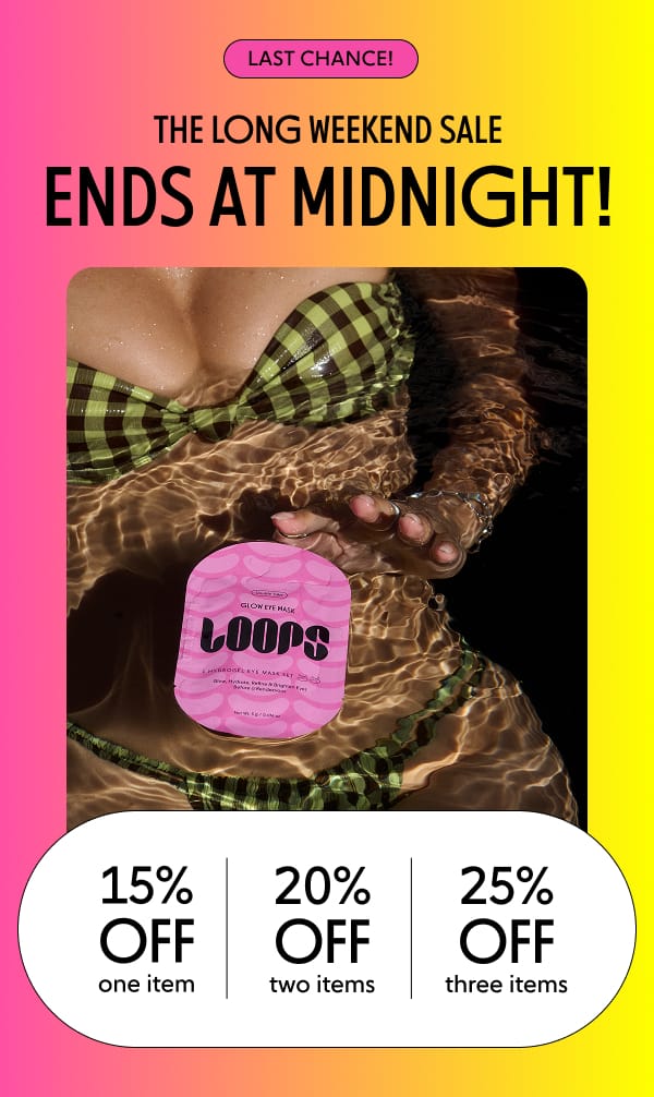Long Weekend Sale
