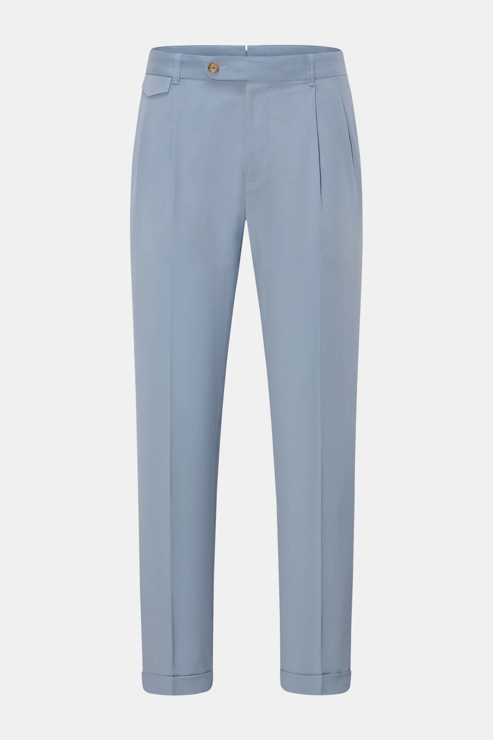 Wollhose rauchblau