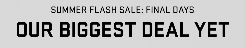 Summer Flash Sale