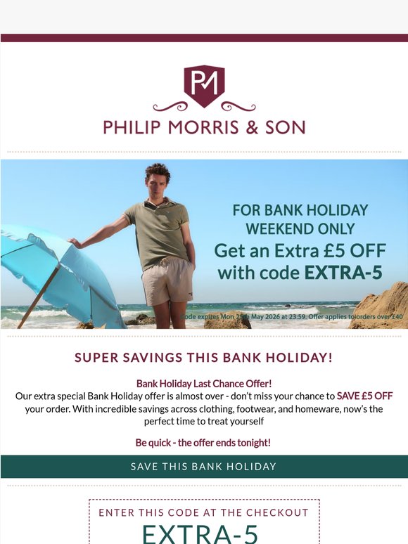Last Chance: Get Your Exclusive £5 Discount!