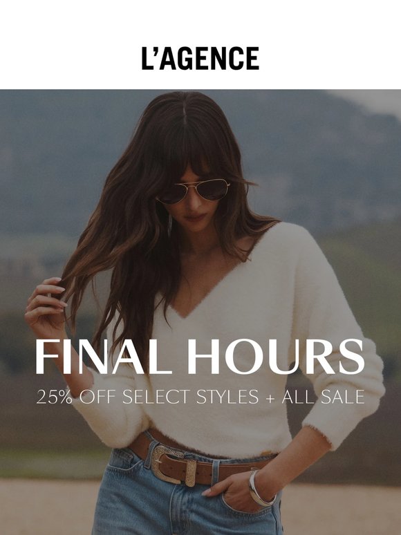 25% Off is Ending Now