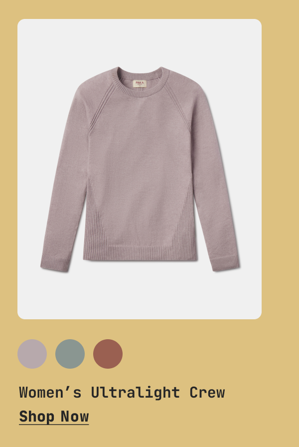 Women's Ultralight Crew