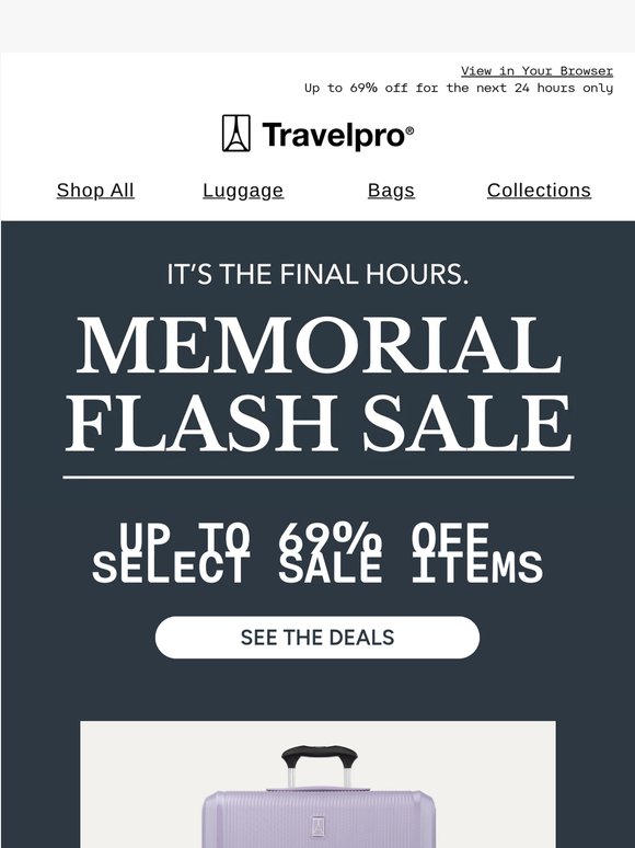 LAST CHANCE TO SAVE!