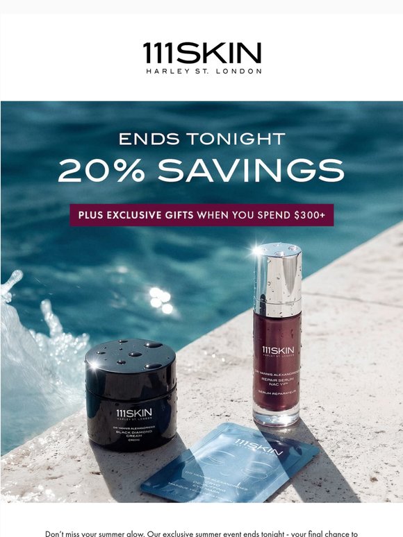 Ends tonight: 20% savings including bestsellers